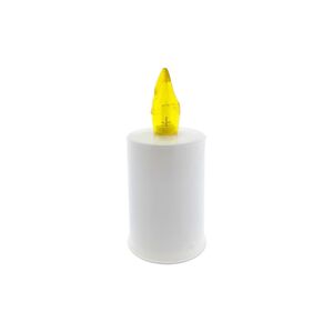 LED Svíčka LED/2xAA teplá bílá 10,8 cm bílá 028 0000245