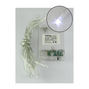 LED Vánoční řetěz 20xLED/2 funkce 2,4m studená bílá P492