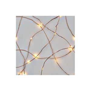 LED Vánoční řetěz 20xLED/2,4m teplá bílá D3AW07