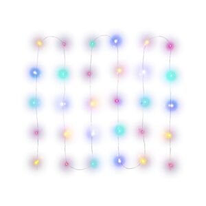 LED Vánoční řetěz 30xLED/2xAA 3,3m multicolor