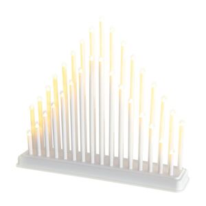 LED Vánoční svícen 33xLED/1W/230V teplá bílá
