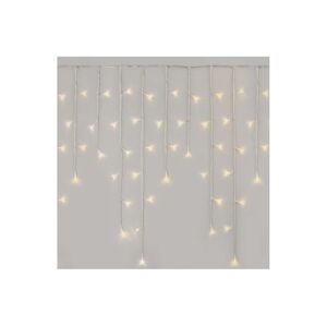 LED Vánoční venkovní řetěz 300xLED/8 módů 10m IP44 teplá bílá + dálkové ovládání D4CW02