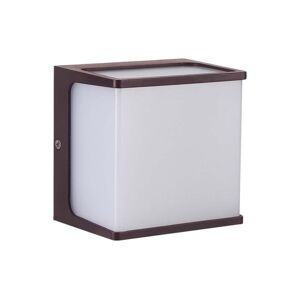 LED Venkovní nástěnné svítidlo LED/8W/230V IP65 4000K hnědá