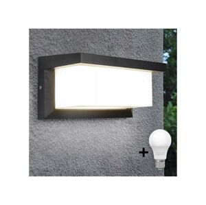 LED Venkovní nástěnné svítidlo NEELY 1xE27/9W/230V 4000K IP54 antracit
