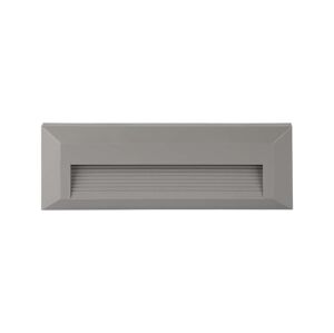 LED Venkovní schodišťové svítidlo LED/3W/230V 4000K IP65 šedá