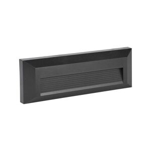 LED Venkovní schodišťové svítidlo LED/3W/230V IP65 3000K černá