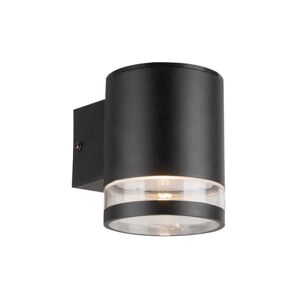 LED Venkovní solární nástěnné svítidlo se senzorem LED/1W/3,7V 3000K IP54 černá