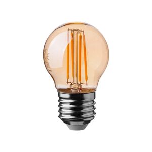 LED Žárovka FILAMENT AMBER G45 E27/4W/230V 2200K