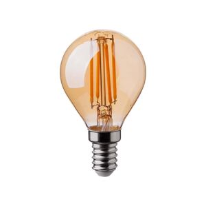 LED Žárovka FILAMENT AMBER P45 E14/4W/230V 2200K