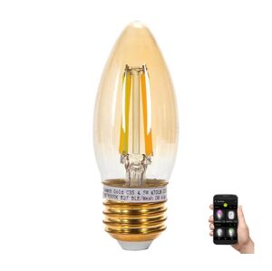 B.V. LED Žárovka FILAMENT C35 E27/4,5W/230V 2700-6500K -