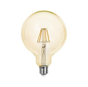 LED Žárovka FILAMENT G125 E27/6W/230V 2200K
