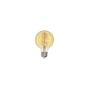 LED Žárovka FILAMENT SLIM VINTAGE G80 E27/4,5W/230V 1800K