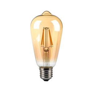 LED Žárovka FILAMENT ST64 E27/4W/230V 2200K