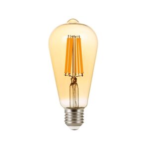 LED Žárovka FILAMENT ST64 E27/9W/230V 2200K