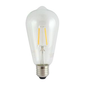 LED Žárovka FILAMENT VINTAGE ST64 E27/4W/230V 2700K