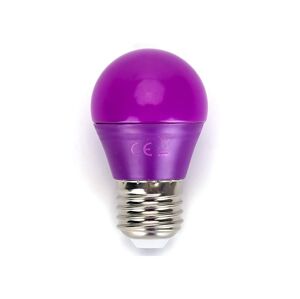 B.V. LED Žárovka G45 E27/4W/230V fialová -