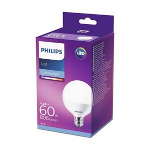 LED Žárovka Philips G95 E27/8,5W/230V 6500K 8718696742976