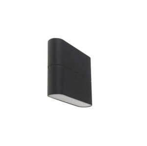 LED2 LED2 - LED Venkovní nástěnné svítidlo FLAT 2xLED/3W/230V antracit IP54