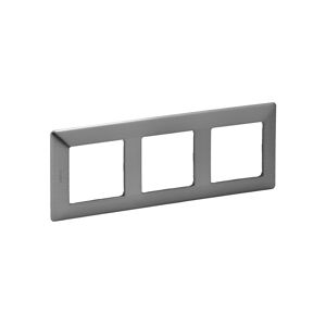 Legrand 754153 - Rámeček pro spínače VALENA LIFE 3P nerez 754153