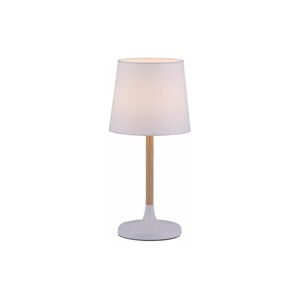 Leuchten Direkt 14423-16 - Stolní lampa NIMA 1xE14/40W/230V bílá 14423-16