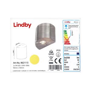 Lindby Lindby - LED Nástěnné svítidlo LAREEN 2xLED/3W/230V