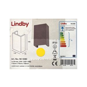 Lindby Lindby - Nástěnné svítidlo SMIRA 1xG9/25W/230V
