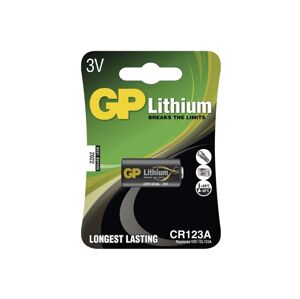 Lithiová baterie CR123A GP LITHIUM 3V/1400 mAh