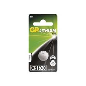 Lithiová baterie knoflíková CR1620 GP LITHIUM 3V/75 mAh