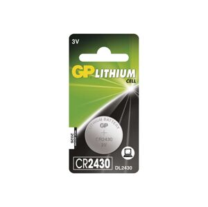 Lithiová baterie knoflíková CR2430 GP LITHIUM 3V/300 mAh