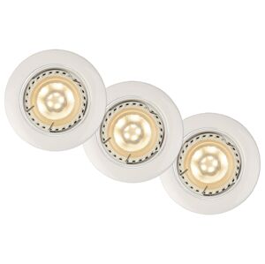 Lucide Lucide 11001/15/31 - SADA 3x LED podhledové svítidlo FOCUS 3xGU10/5W/230V bílé