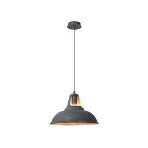Lucide Lucide 30396/35/36 - Závěsné svítidlo MARKIT 1xE27/60W/230V šedé