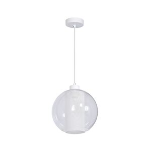 Lustr FUNA 1xE27/60W/230V bílá