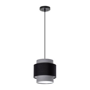 Lustr na lanku 1xE27/60W/230V šedá