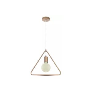 Lustr na lanku 1xE27/60W/230V trojúhelník