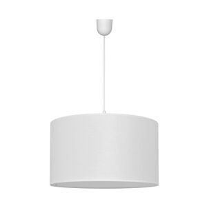 Lustr na lanku ALBA 1xE27/60W/230V pr. 45 cm bílá