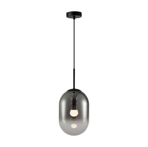 Lustr na lanku ALIAS 1xE14/40W/230V pr. 24 cm černá/šedá