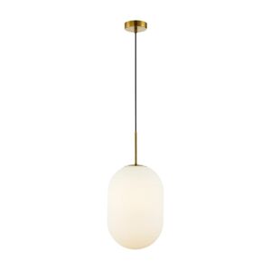 Lustr na lanku ALIAS 1xE14/40W/230V pr. 24 cm zlatá