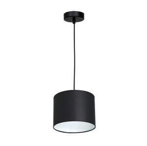 Lustr na lanku ARDEN 1xE27/60W/230V pr. 18 cm černá/bílá