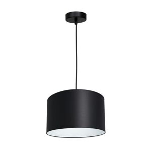 Lustr na lanku ARDEN 1xE27/60W/230V pr. 25 cm černá/bílá