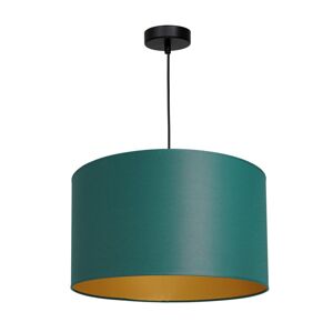 Lustr na lanku ARDEN 1xE27/60W/230V pr. 40 cm zelená/zlatá