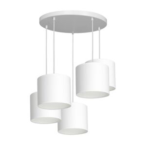 Lustr na lanku ARDEN 5xE27/60W/230V bílá