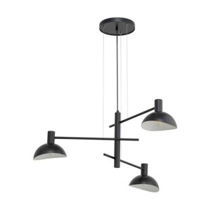 Lustr na lanku ARTIS 3xE14/40W/230V černá