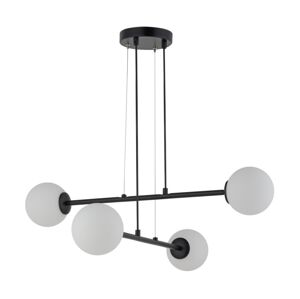 Lustr na lanku BALANS 4xG9/12W/230V černá