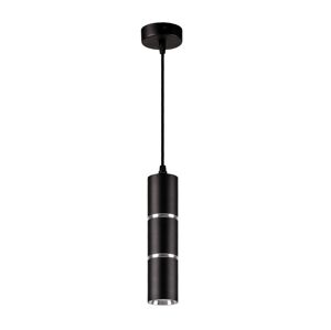 Lustr na lanku BAMBOO 1xGU10/10W/230V černá