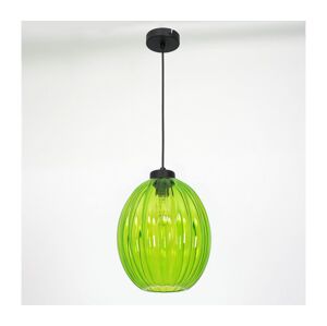 Lustr na lanku BLICK 1xE27/60W/230V zelená