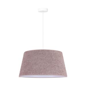 Lustr na lanku BOUCLE 1xE27/15W/230V pr. 50 cm hnědá