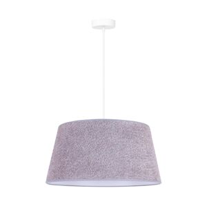 Lustr na lanku BOUCLE 1xE27/15W/230V pr. 50 cm šedá