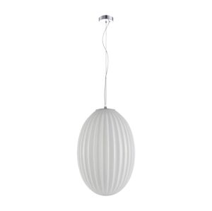 Lustr na lanku BRAGA 1xE27/60W/230V bílá
