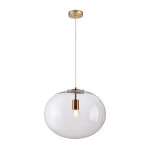 Lustr na lanku CAMPANIA 1xE27/60W/230V zlatá