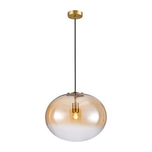 Lustr na lanku CAMPANIA 1xE27/60W/230V zlatá
